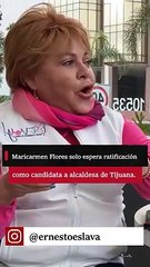 Maricarmen Flores solo espera ratificación como candidata a alcaldesa de Tijuana.