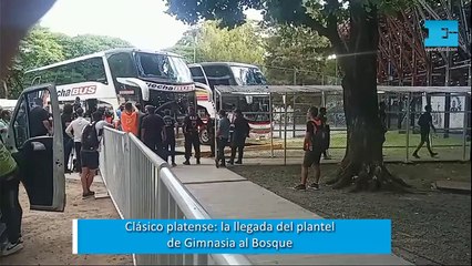 Clásico platense: la llegada de Gimnasia al Bosque