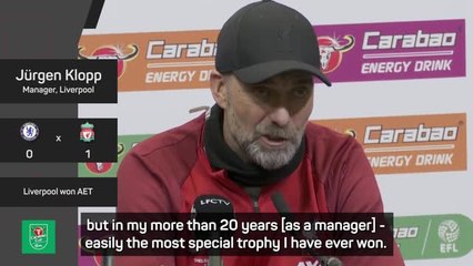 This is easily the most special trophy I have ever won - Klopp