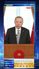 Başkan Erdoğan'ın, Bulgaristan Hak ve Özgürlükler Hareketi Kurultayı’na gönderdiği video mesaj