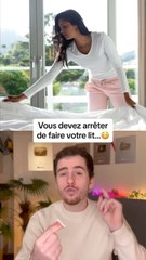 Vous devez arrêter de faire votre lit et voici pourquoi !