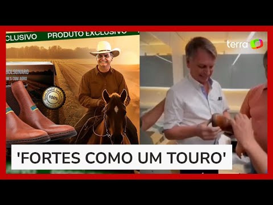 Bolsonaro vira nome de linha de calçados com tênis 'patriota style' e sandália 'puro mito'