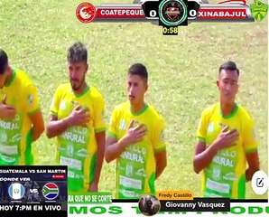 Coatepeque vs Xinabajul Jornada 7 Torneo Clausura 2024