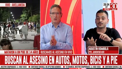 Agustín Rombolá: "Nadie se está ocupando de la situación de violencia que hay en la calle"