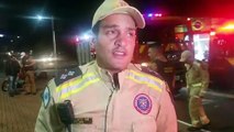 Tenente dos Bombeiros fala sobre acidente envolvendo ambulância do Siate na Avenida Brasil