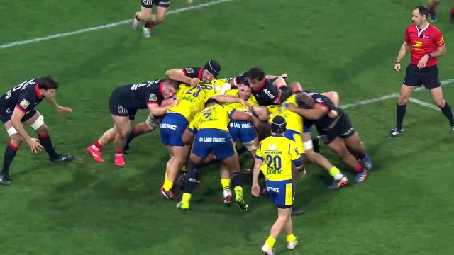 TOP 14 - Essai de Folau FAINGA'A (ASM) - ASM Clermont - Stade Toulousain