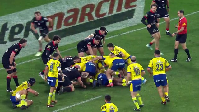 TOP 14 - Essai de Tomas LAVANINI (ASM) - ASM Clermont - Stade Toulousain