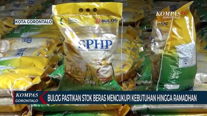Bulog Gorontalo Pastikan Stok Cadangan Beras Cukup Hingga Bulan Ramadan