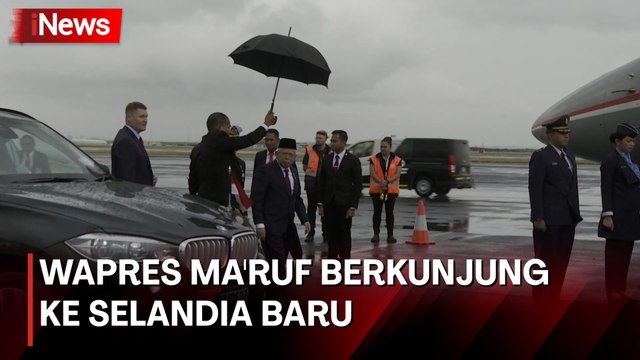 Terbang ke Selandia Baru, Wapres Ma'ruf Amin Bawa Misi Diplomasi Halal