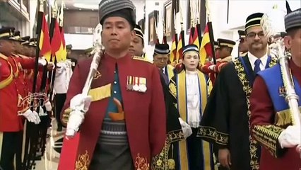 柔苏丹首次以国家元首身份主持国会开幕🇲🇾