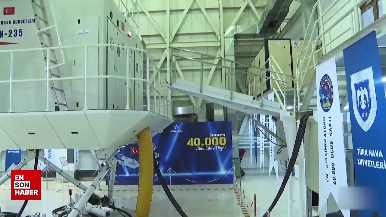 Milli uçuş simülatörü 40 bin saati tamamladı