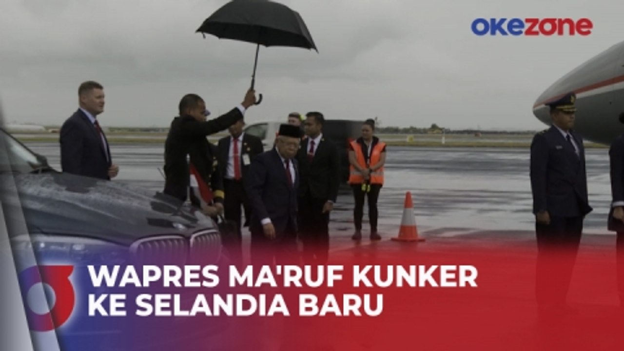 Terbang ke Selandia Baru, Wapres Ma'ruf Lanjutkan Diplomasi Halal ke Masyarakat Dunia