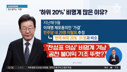 이재명 체포안 가결표…비명계 ‘공천 살생부’ 됐나