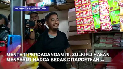 Mendag Zulhas Ungkap Kapan Target Harga Beras Akan Stabil