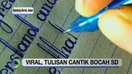 OKEZONE UPDATES: Viral Tulisan Cantik Bocah SD hingga 76Ers Bekuk Cavaliers