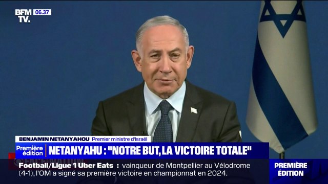 Guerre Israël/Hamas: La victoire totale est notre but principal affirme Benjamin Netanyahu