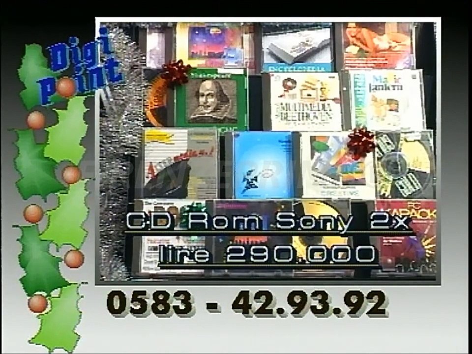 Sequenza spot pubblicitari anno 1995