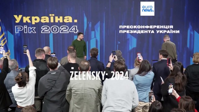 Guerra in Ucraina: Zelensky, il 2024 sarà l'anno della svolta