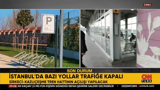 Sirkeci-Kazlıçeşme raylı sistem hattı bugün açılacak