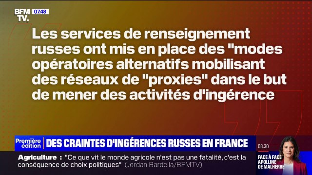 La DGSI appelle les forces de l'ordre à la plus grande vigilance à cause de menaces d'ingérences de la Russie