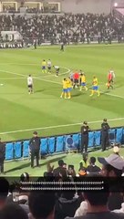 Ronaldo'dan maç sonrası tribünlere iğrenç hareket