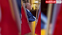 Cumhurbaşkanı Erdoğan, A Milli Erkek Basketbol Takımının maçını izledi