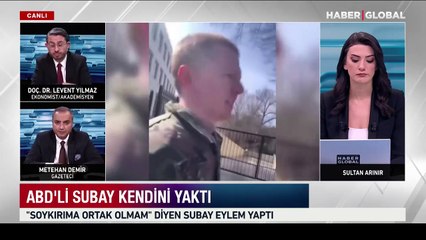 ABD'li bir asker, İsrail'in Washington Büyükelçiliği önünde Gazze için kendini yaktı