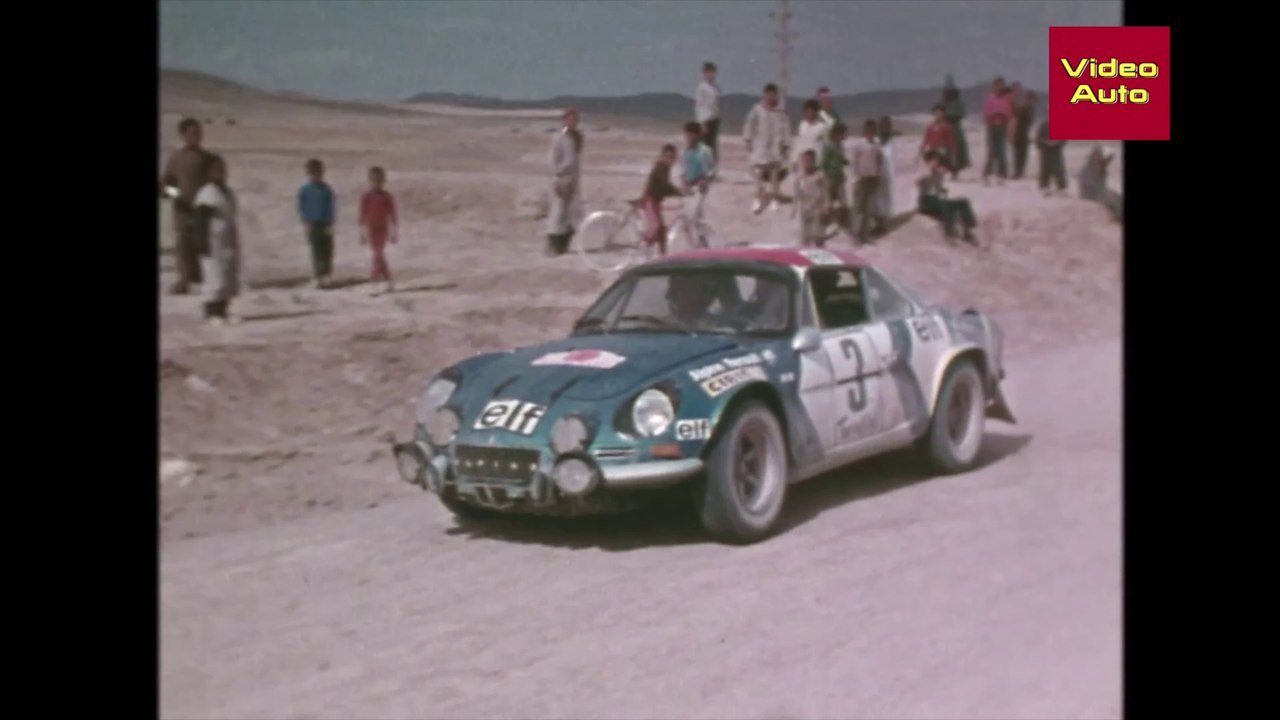 Alpine Renault A110 : championnat du monde des rallyes 1973