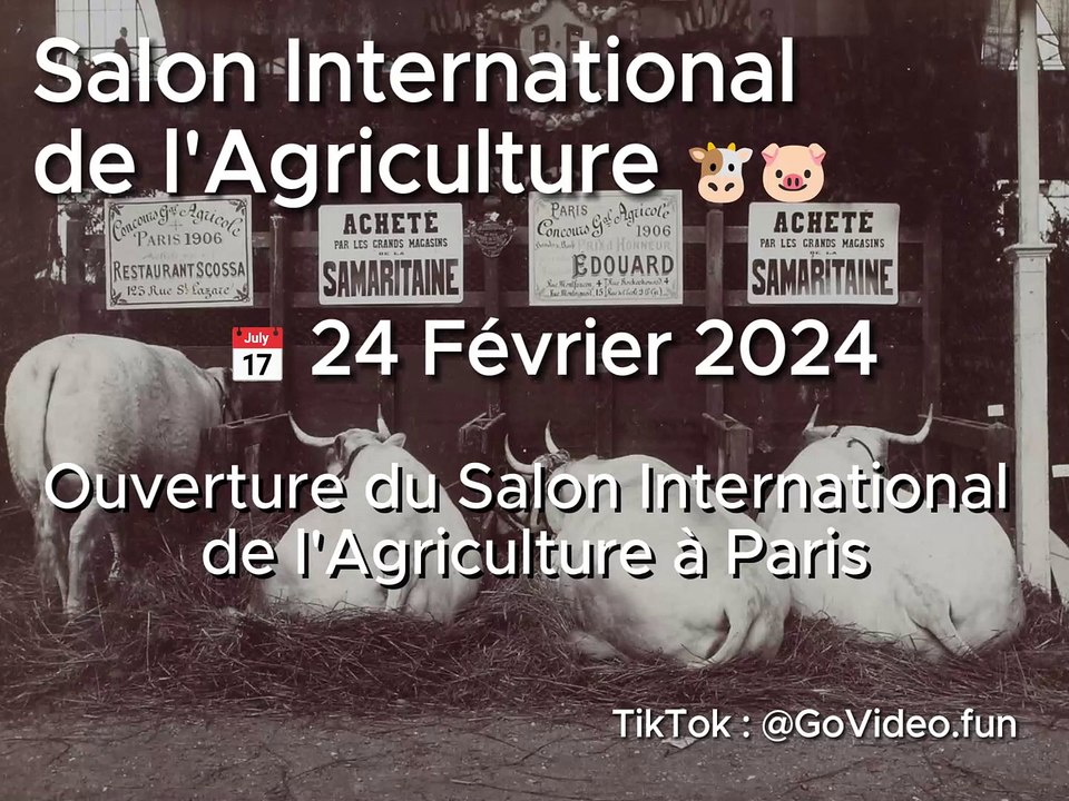   Salon International de l'Agriculture à Paris : Une Tradition Ancestrale au Cœur de l'Innovation Agricole  ‍