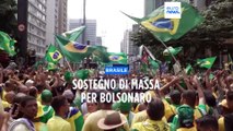 San Paolo, bagno di folla per Jair Bolsonaro: l'ex presidente respinge le accuse di golpe
