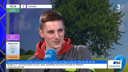 26/02/2024 : l'invité d'actu 8h15 France Bleu Paris