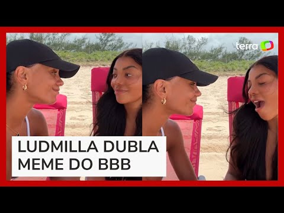 BBB24: Ludmilla se diverte e dubla fala de Vanessa Lopes sobre sua música