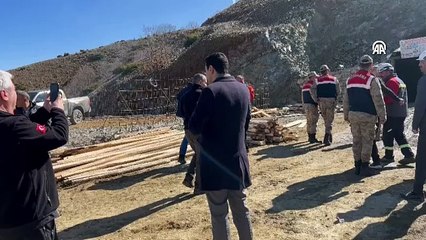 Elazığ'da maden ocağında göçük
