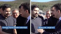 Erdoğan'ın sesini taklit eden sosyal medya fenomeni Nayhan, Ali Babacan ile seçim gezisinde karşılaştı