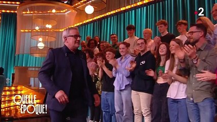 "Ca va mon Christophe ?", échange amusé entre Léa Salamé et Christophe Dechavanne dans Quelle époque !