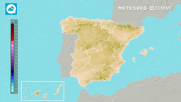 En los próximos días se esperan precipitaciones abundantes en varias zonas de España