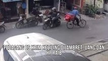 Kakek Penjual Es Krim Jadi Korban Jambret, HP dan Uang 5 Juta Raib