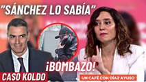 Ayuso suelta la bomba en directo: “Sánchez sabía que el caso de corrupción le iba a estallar”