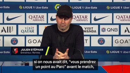 Stéphan : “Un pénalty pour les grandes équipes ça”