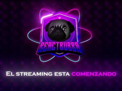 Stream Starting Soon Screen | Twitch Overlay Design | Animated | ReactBubba