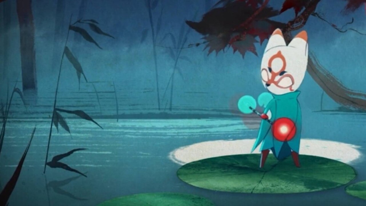 Dieser plattformer erinnert uns enorm an die ori-spiele - mit dem stil vom ps2-hit okami