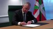 Urkullu firma el decreto por el que se disuelve el Parlamento Vasco y se convocan elecciones