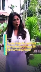 Tasha Shila Pernah Naik Berat Badan Hingga 28 Kilo Sewaktu Hamil