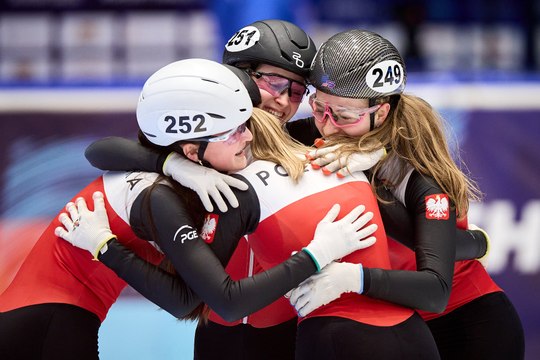 Polski łyżwiarki z brązem mistrzostw świata juniorów w Gdańsku