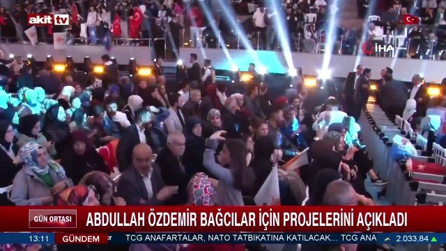 Abdullah Özdemir Bağcılar için projelerini açıkladı
