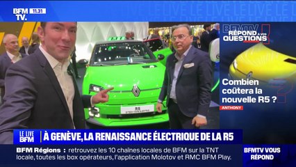 下载视频: À quoi ressemble la nouvelle R5 électrique et combien va-t-elle coûter? BFMTV répond à vos questions