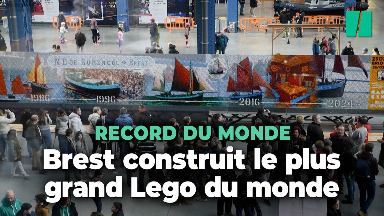 Le plus grand Lego du monde est breton et il attend son homologation par le Guinness Book