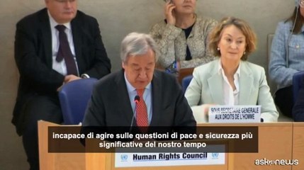 Guterres: inazione su guerre potrebbe minare fatalmente autorit? Onu