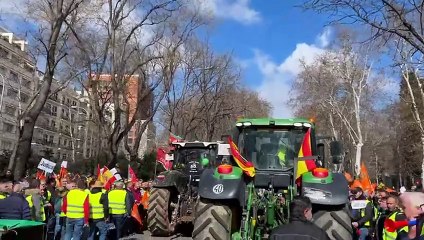 Manifa agricultores Madrid