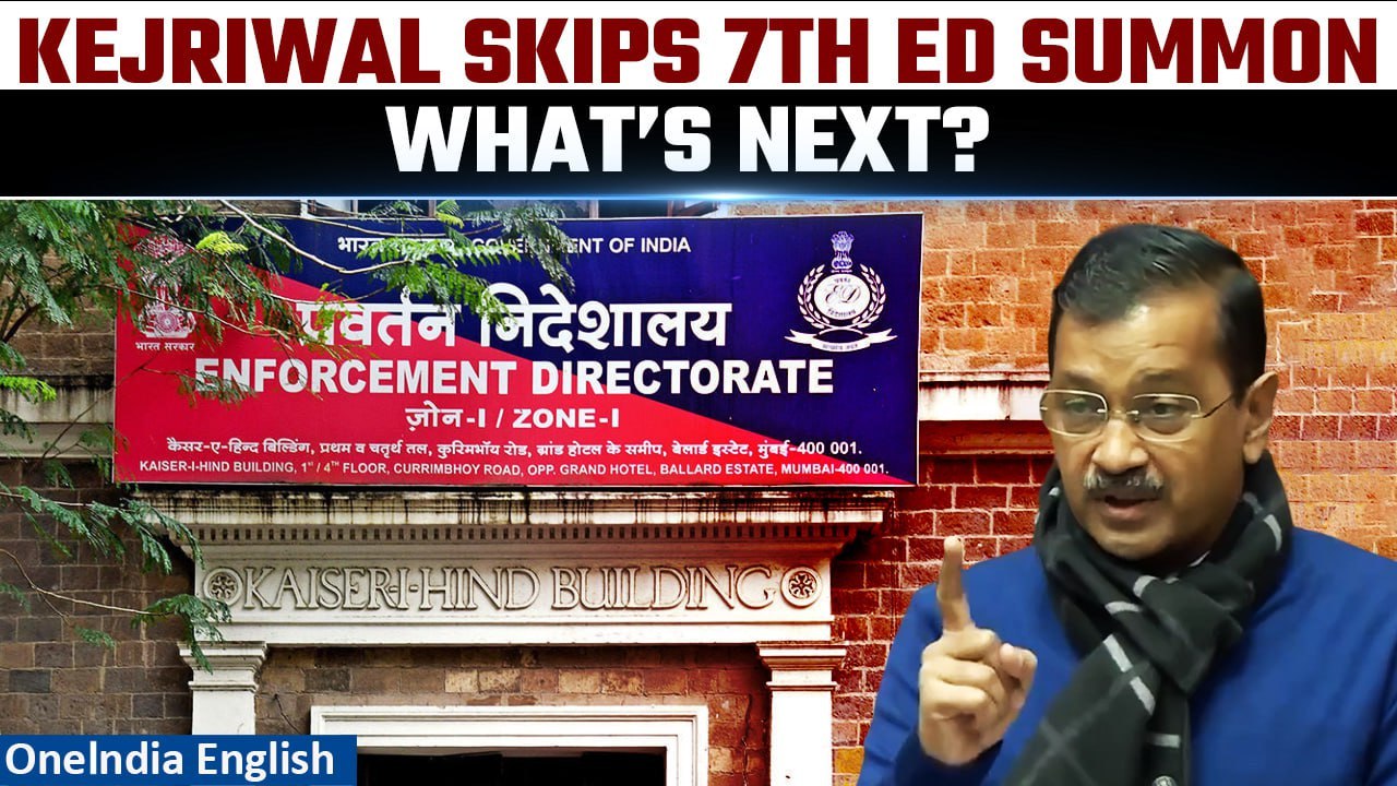 Arvind Kejriwal Skips 7th ED Summon in Liquor Case, ED Takes Matter to Court | Oneindia News